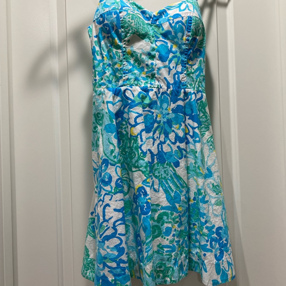 Lilly Pulitzer Summery Mini-Dress Size 2